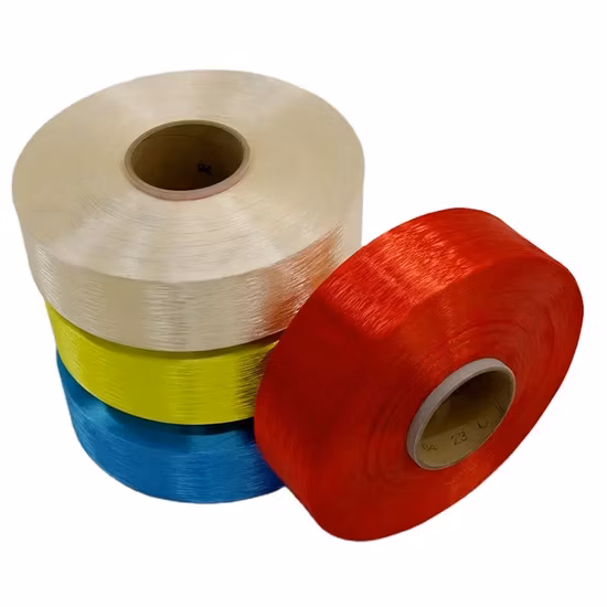 AA Grade150d/48f Trilobal Dope Dyed Yarn FDY Cationic Polyester Yarn for Carpet