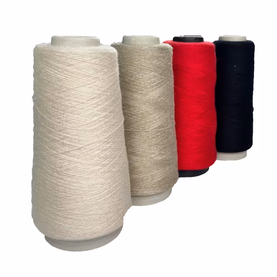 Core Spun Yarn 50 Viscose 22 Nylon 28 PBT 2/48 Blended Yarn for Knitting